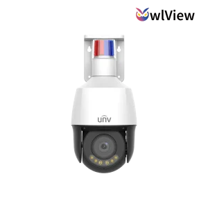 UNV 4Mp 5x Wise-ISP Tri-Guard Warm light PTZ