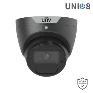 UNV 8Mp Turret fixed camera black
