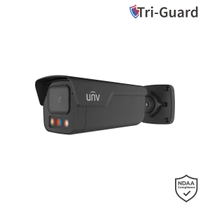 UNV 6Mp Tri-Guard Bullet fixed camera black
