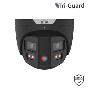 UNV 8Mp Tri-Guard double light camera black