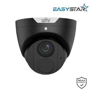UNV 6Mp Turret fixed black camera