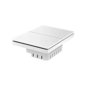 Alternative view of Akubela 2 Gang White Smart Switch