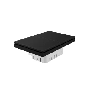Alternative view of Akubela 2 Gang Black Smart Switch