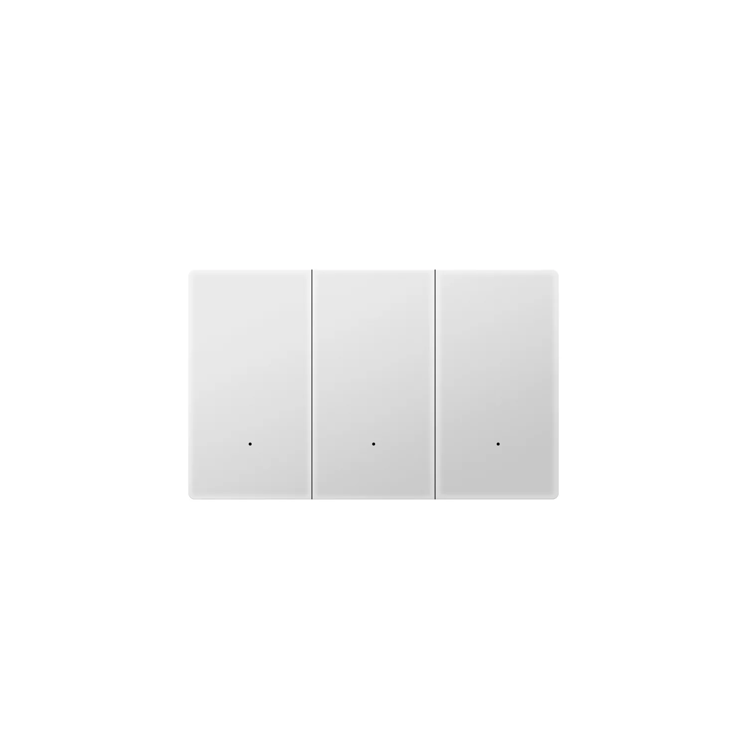 Akubela 3 Gang White Smart Switch