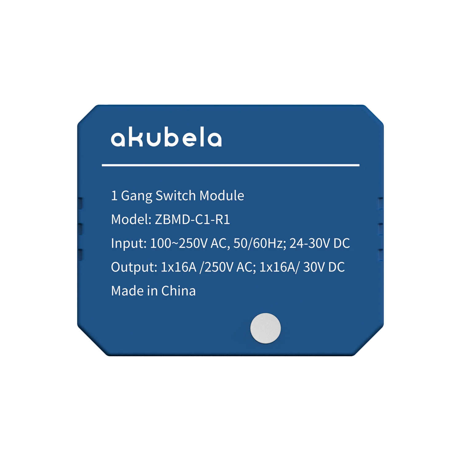 Akubela 1 gang Zigbee switch module