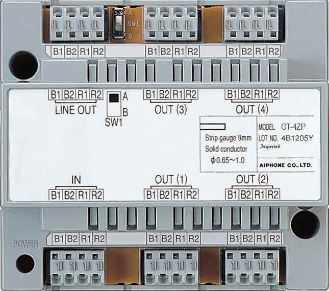 Aiphone 24VDC Distributor for GT1C7W