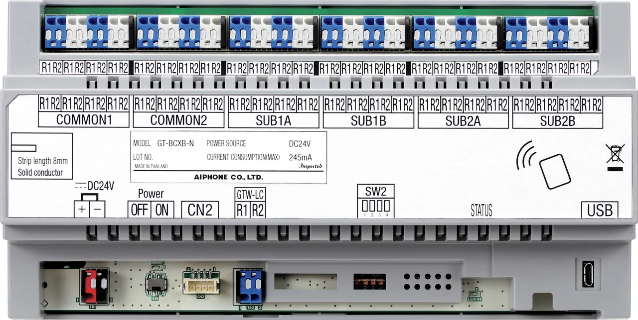 Aiphone GT Expanded Audio Bus Control