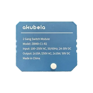 Akubela 2 gang Zigbee switch module